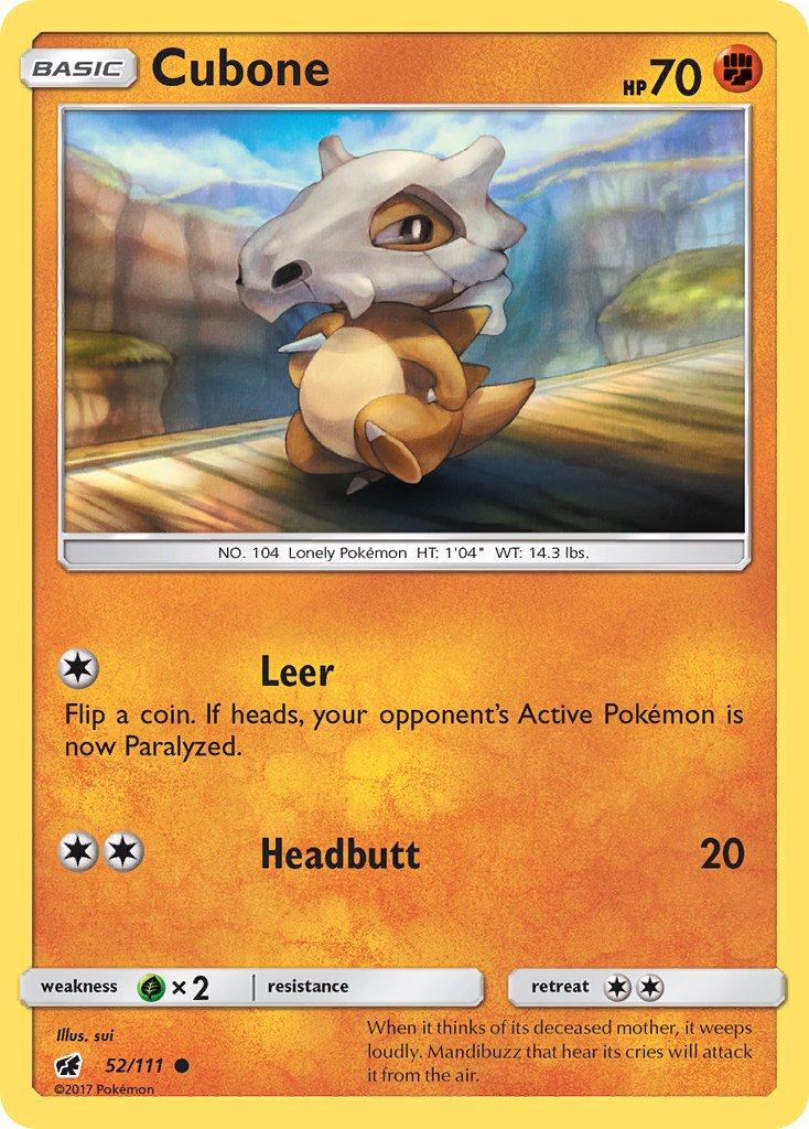 Cubone [Reverse Holo]
